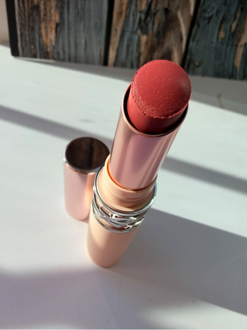 Yves Saint Laurent Creamy Coral-Peach Lipstick